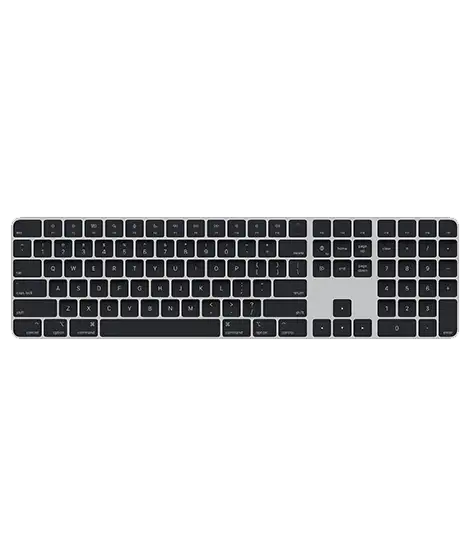 Magic Keyboard with Touch ID and Numeric Keypad for Mac models with Apple silicon - US English - Black Keys
