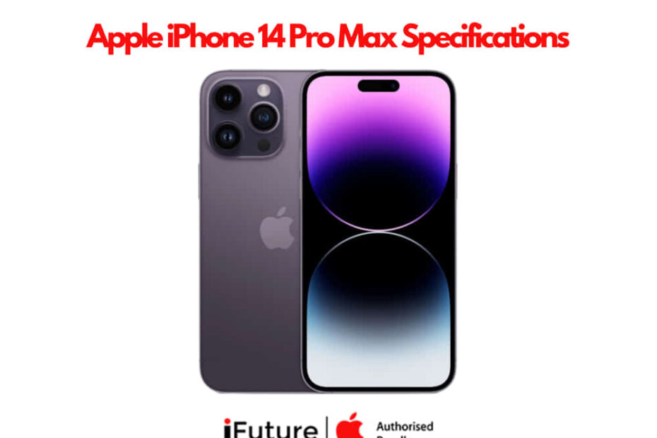 apple iPhone 14 pro max specifications