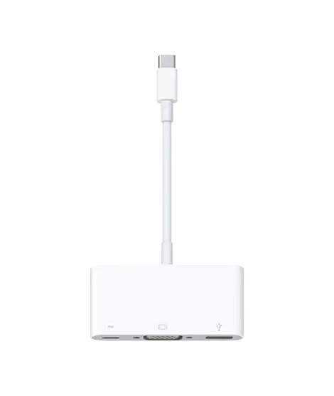 USB-C VGA Multiport Adapter for Apple Laptops 