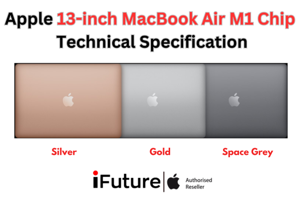 Apple 13-inch MacBook Air M1 Chip Technical Specification