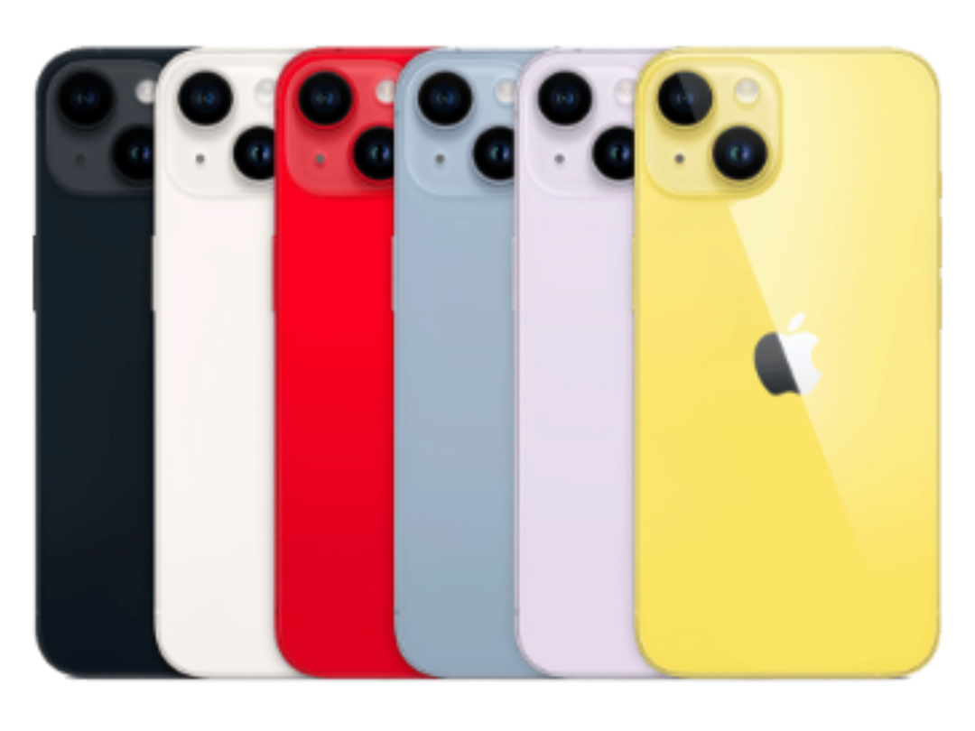 iPhone 14 Plus All Colour Variants