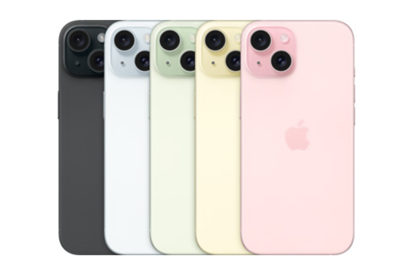 iPhone 15 All Colour Variants