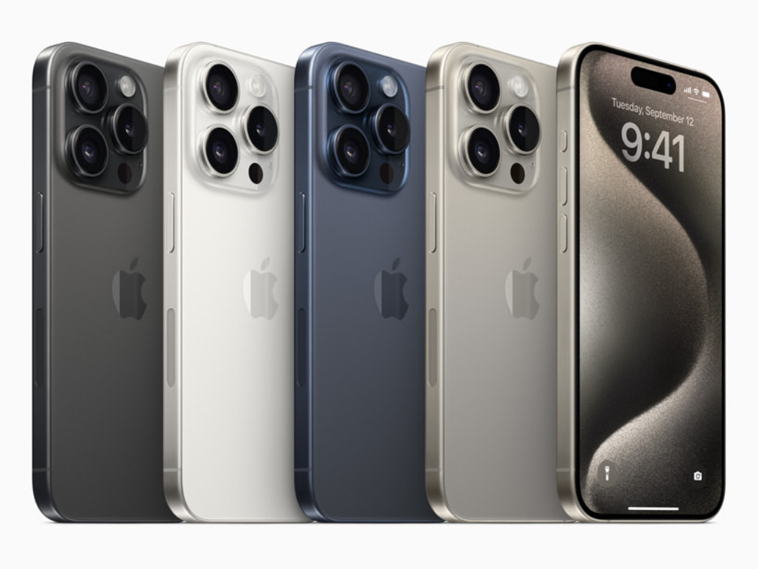 iPhone 15 Pro All Colour Variants