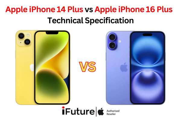 Apple iPhone 14 Plus vs Apple iPhone 16 Plus Technical Specification