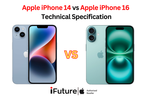 Apple iPhone 14 vs Apple iPhone 16 Technical Specification